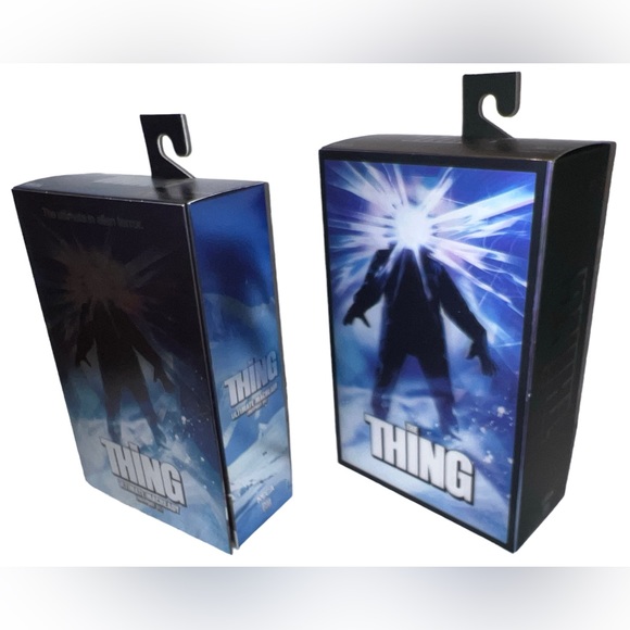 NECA The Thing SDCC Lenticular Cover & The Thing MacReady Outpost 31 7" Figures - Picture 12 of 16